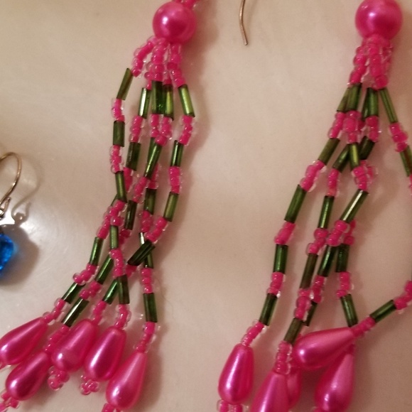 6 pair handmade earrings - Picture 6 of 7